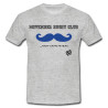 Tee shirt "Movember Rugby Club" Gris