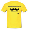 Tee shirt "Movember Rugby Club" Jaune