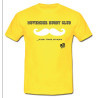 Tee shirt "Movember Rugby Club" Jaune