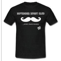 Tee shirt "Movember Rugby Club" Noir