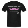 Tee shirt "Movember Rugby Club" Noir