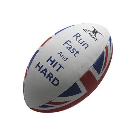 Ballon rugby Gilbert Supporter HIT HARD 