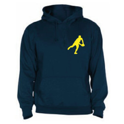 Sweat Capuche Rugby Essentiels Bleu Marine