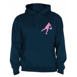 Sweat Capuche Rugby Essentiels Bleu Marine