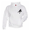 Sweat Capuche Rugby Essentiels Blanc