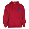 Sweat Capuche Rugby Essentiels Rouge