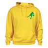 Sweat Capuche Rugby Essentiels Jaune
