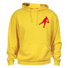 Sweat Capuche Rugby Essentiels Jaune