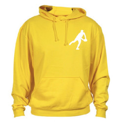Sweat Capuche Rugby Essentiels Jaune