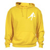 Sweat Capuche Rugby Essentiels Jaune