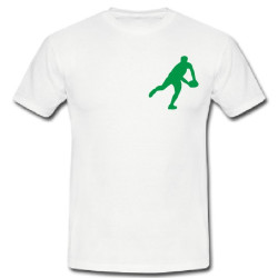Tee shirt Rugby Essentiels Blanc