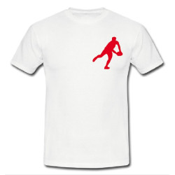 Tee shirt Rugby Essentiels Blanc