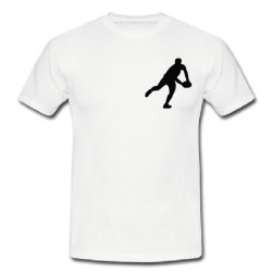 Tee shirt Rugby Essentiels Blanc