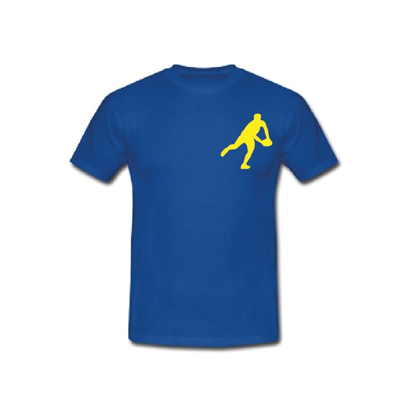 Tee shirt Rugby Essentiels Bleu