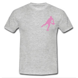 Tee shirt Rugby Essentiels Gris