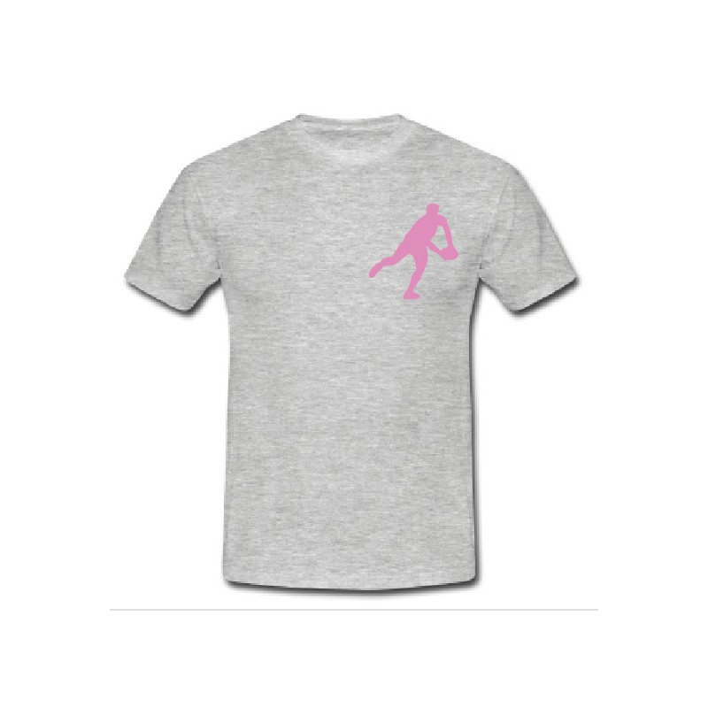 Tee shirt Rugby Essentiels Gris