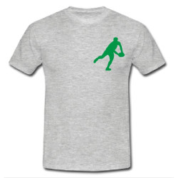 Tee shirt Rugby Essentiels Gris