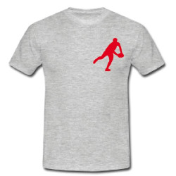 Tee shirt Rugby Essentiels Gris