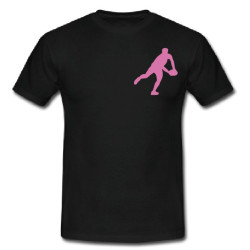 Tee shirt Rugby Essentiels Noir