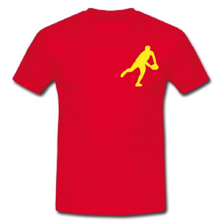 Tee shirt Junior "Essentiels" Rouge