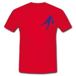 Tee shirt Junior "Essentiels" Rouge