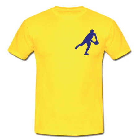 Tee shirt Junior "Essentiels" Jaune