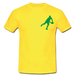 Tee shirt Junior "Essentiels" Jaune