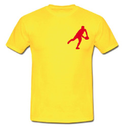 Tee shirt Junior "Essentiels" Jaune
