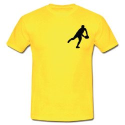 Tee shirt Junior "Essentiels" Jaune