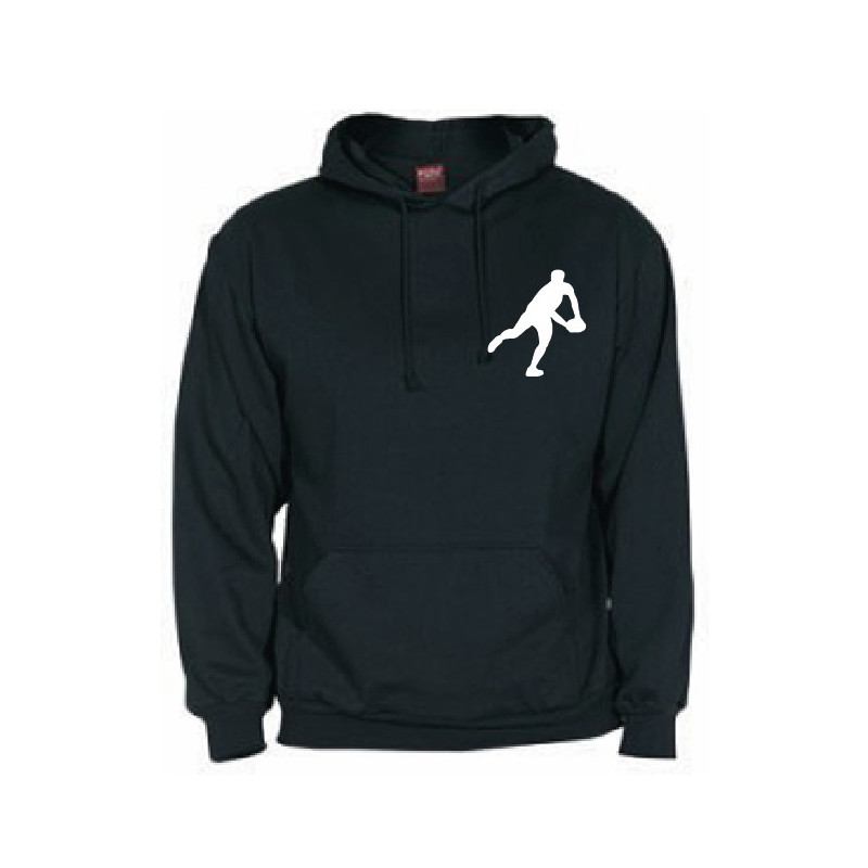 Sweat Capuche Junior "Essentiels" Noir