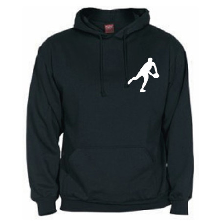 Sweat Capuche Junior "Essentiels" Noir