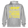 Sweat Capuche Rugby Terroir Gris