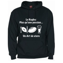 Sweat Rugby Art de Vivre 