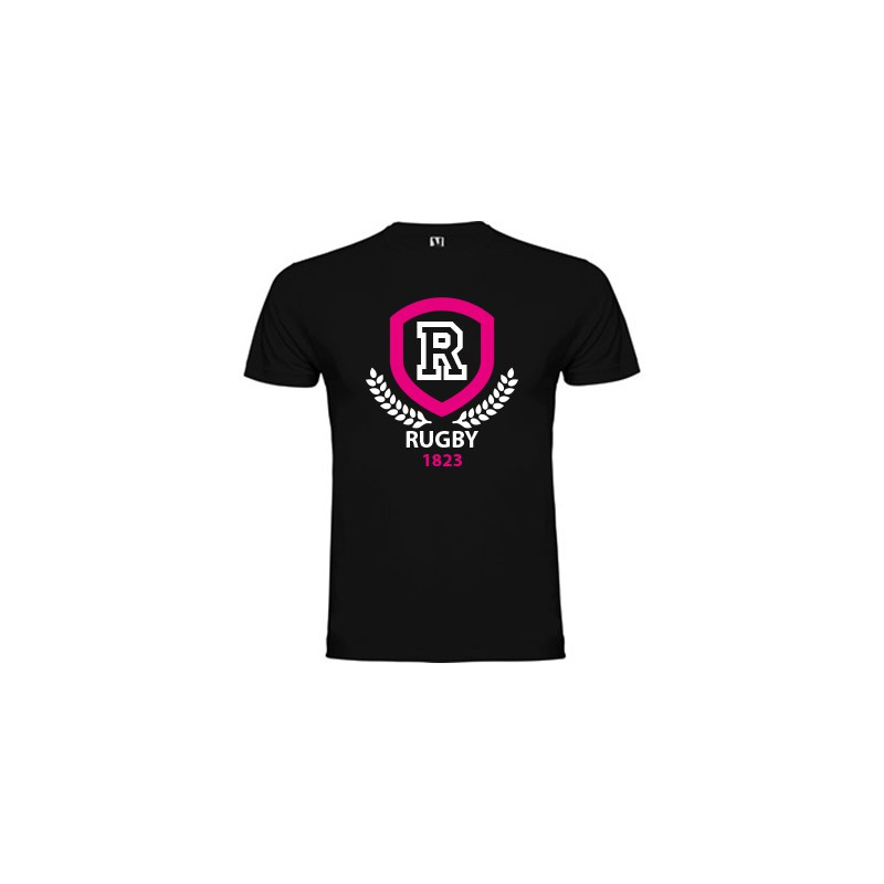 Tee shirt Rugby Laurier noir