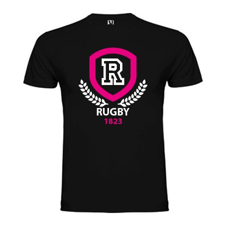 Tee shirt Rugby Laurier noir