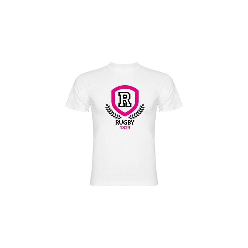 Tee shirt Rugby Laurier blanc