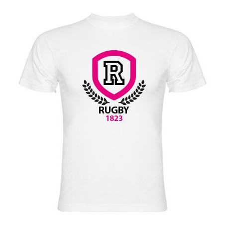 Tee shirt Rugby Laurier blanc