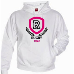 Sweat Rugby Laurier blanc