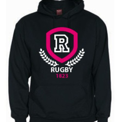 Sweat Rugby Laurier Noir 