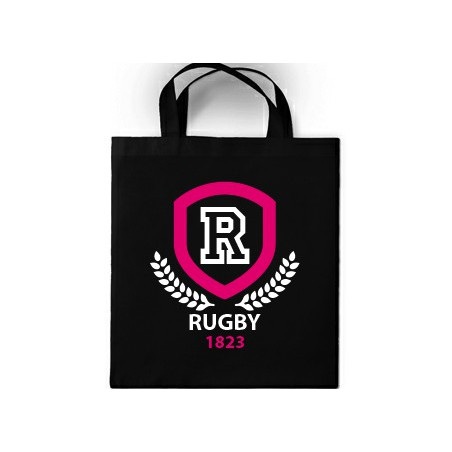 Sac en toile Laurier rugby Noir 