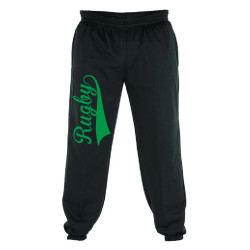 Bas de Jogging molleton Rugby Noir