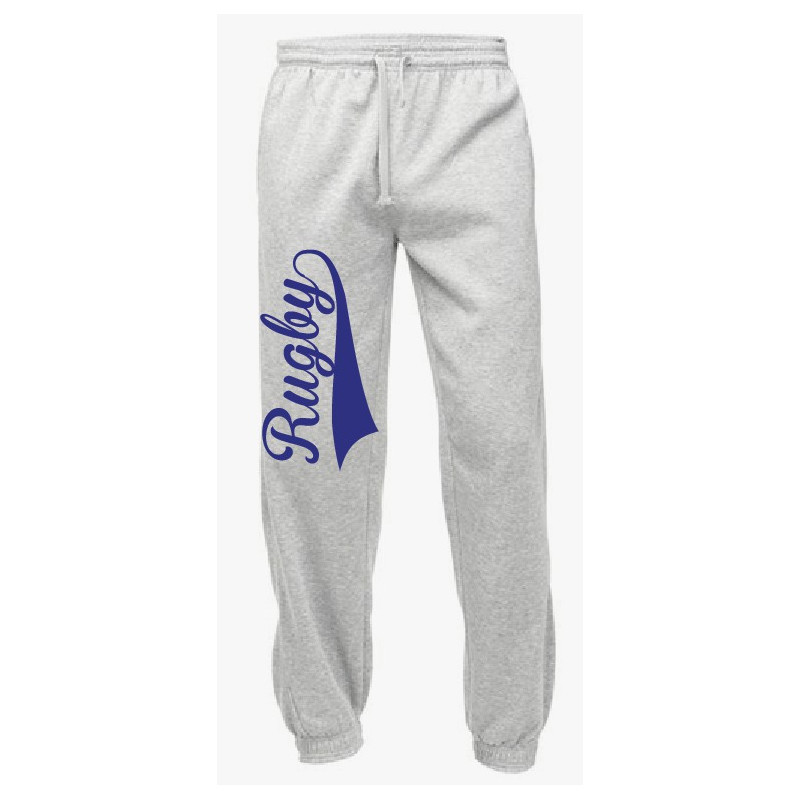 Bas de Jogging molleton Rugby Gris