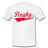 Tee shirt Rugby Blanc