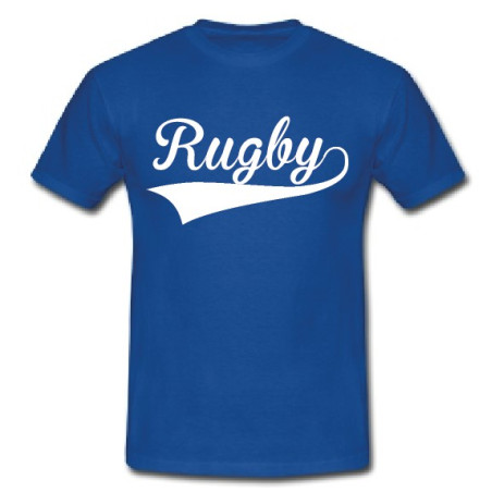 Tee shirt Rugby Bleu