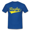 Tee shirt Rugby Bleu