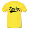 Tee shirt Rugby Jaune