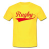 Tee shirt Rugby Jaune