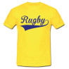 Tee shirt Rugby Jaune