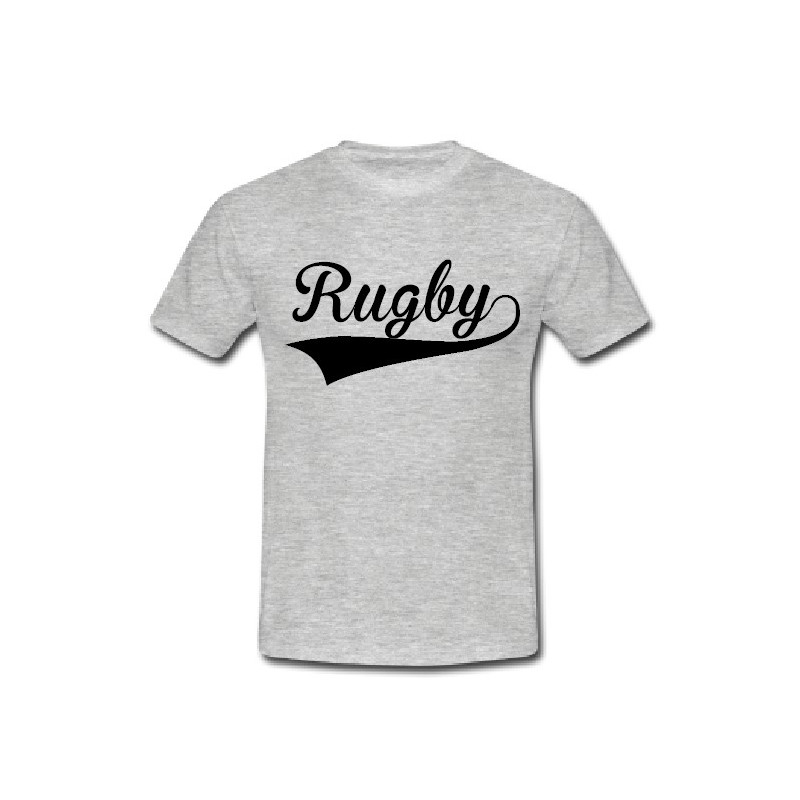 Tee shirt Rugby Gris