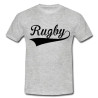 Tee shirt Rugby Gris